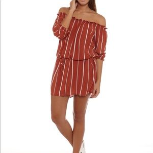 Faithful The Brand wanderer dress in red